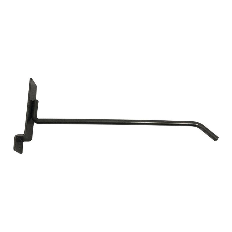 2 Pc 8'' Raw Steel Slatwall Hook Hooks Retail Display Wire Metal Hanger