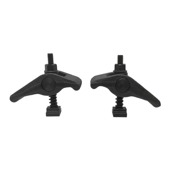 2 Pc Adjustable 1/2'' T-Slot Hold Down Clamp 3-8''-16 Clamping Range