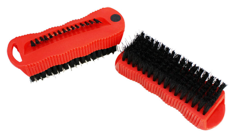 2 Pc Combo Fingernail Brushes Scrubbing Scrub Brusher Finger nail Brush 5'' Long