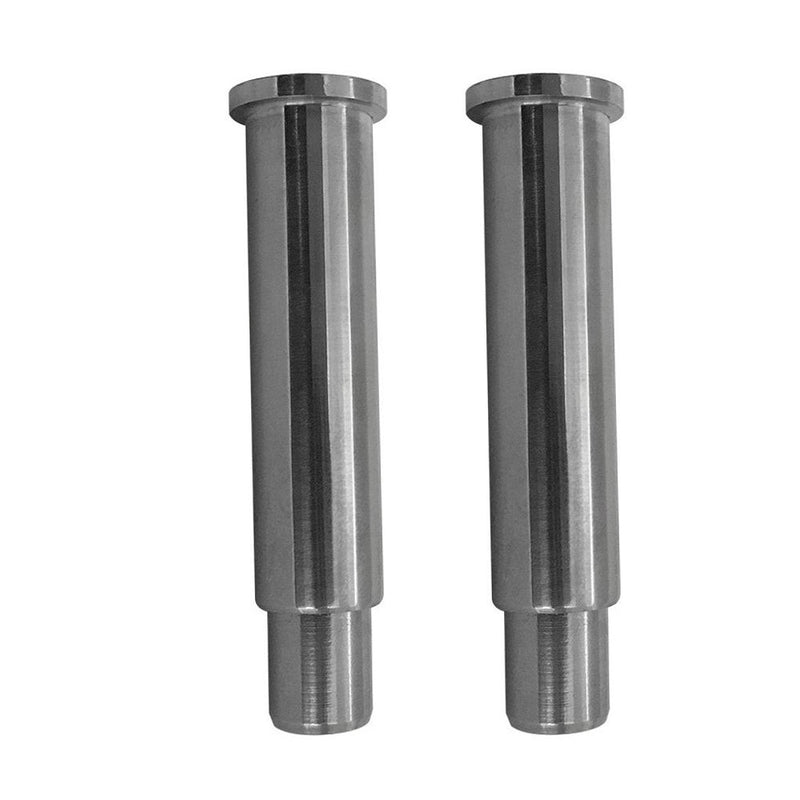 2 Pc Stainless Steel T316 7-16'' Invisible Streamline Receiver Cable rail 1-4''