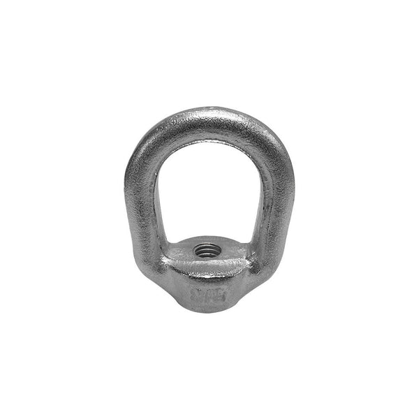 2 PC Stainless Steel T316 Forged Style 3/8" Eye Nut WLL 1,160 Lbs Lifting Marine Thread Ring Oval