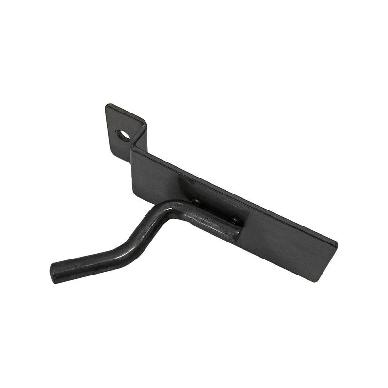 2 Pcs 1'' Raw Steel Slatwall Hook Hooks Retail Display Wire Metal Hanger