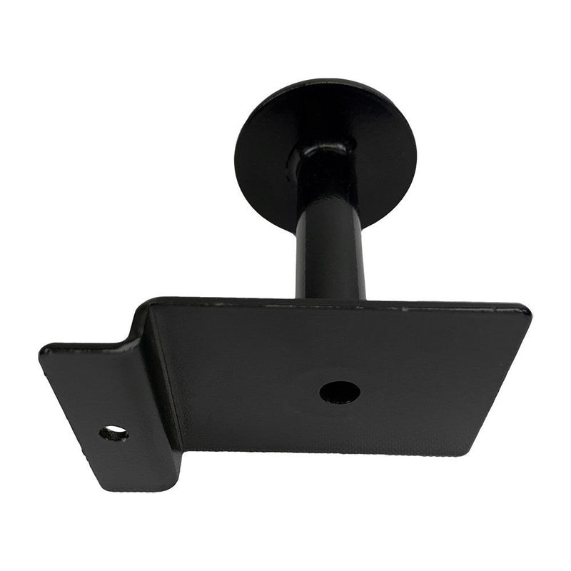 2 Pcs 3'' Black Single Garment Hook Slatwall Fitting Display Faceout Hanger Disc End