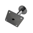 2 Pcs 3'' Chrome Wall Mounted Faceout Single Garment Hook Display Hanger Disc End