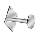 2 Pcs 3'' Chrome Wall Mounted Faceout Single Garment Hook Display Hanger Disc End