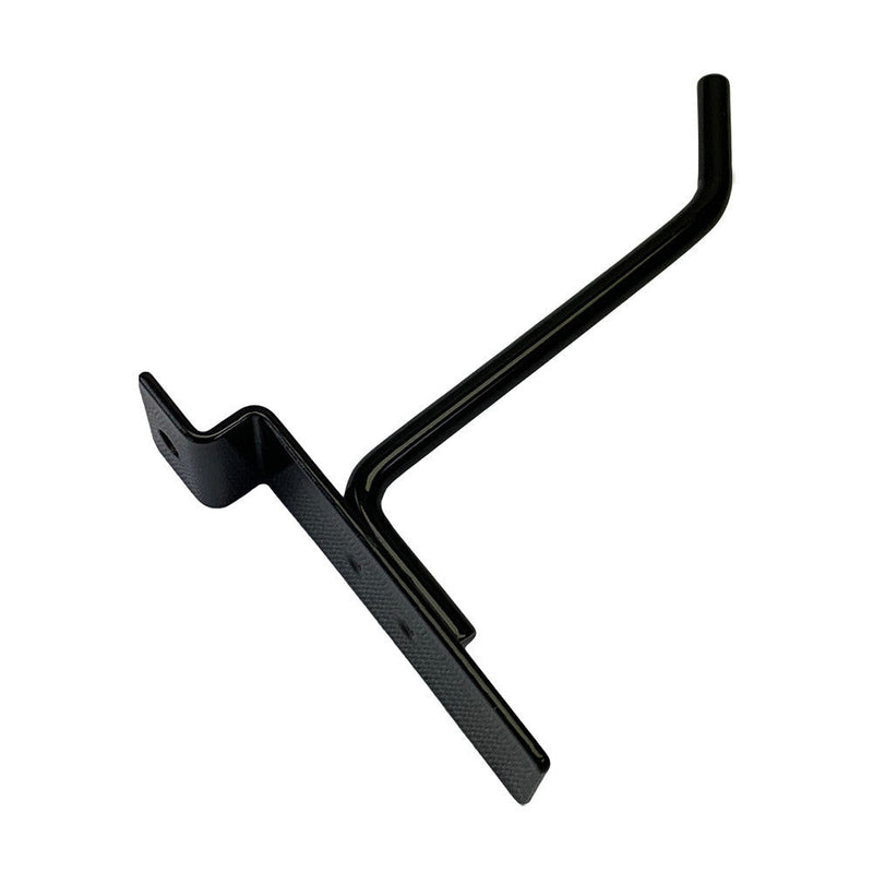 2 Pcs 4'' Black Slatwall Hook Hooks Retail Display Wire Metal Hanger