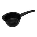 2 QT 7'' (18cm) Heavy Gauge Sauce Pan Pot Cookware Non-Stick 2 Tone 5 Layer Marble Coating