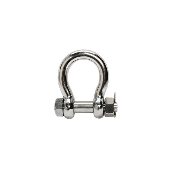 2 Ton 5/8" Bolt Pin Anchor Bow Shackle 316 Marine Stainless Steel 4,000 LBS WLL