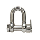 2 Ton 5/8" Bolt Pin Chain Shackle D Ring Rigging 316 Marine Stainless Steel 4,000 Lbs WLL