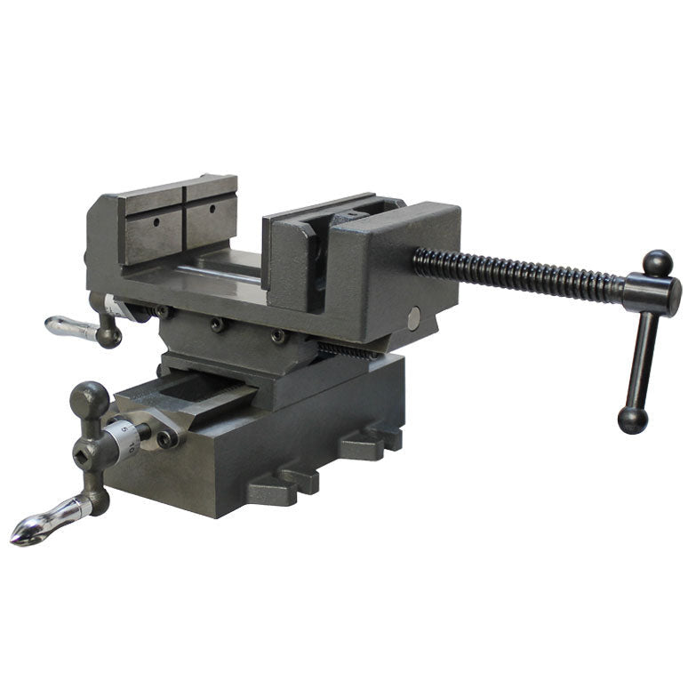 2 Way 3'' Drill Press X-Y Compound Vise Cross Slide Vise Mill Drill Press Table