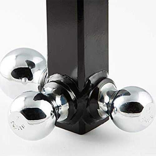2" Hitch Trailer Truck  Mount 1-7-8 2 2-5-16 Triple Ball 3 In 1 Towing Tow