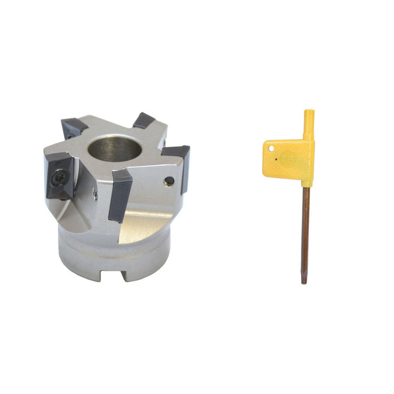 2'' x 3/4'' 90 Degree Indexable Face Mill Cutter Use APMT APKT CNC machining Inserts