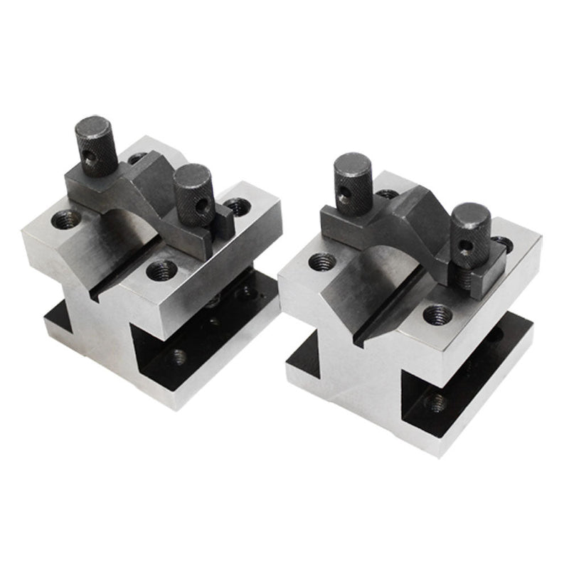 2-3/8'' x 2-3/8'' x 2'' V-Block & Clamp Set Multi-use Gauge Gage Machinist Tool