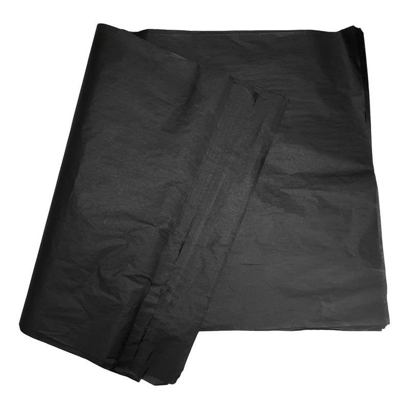 20 Pc 20" x 30"  BLACK Tissue Paper Gift Wrapping Packing Fill Cushioning Tissues