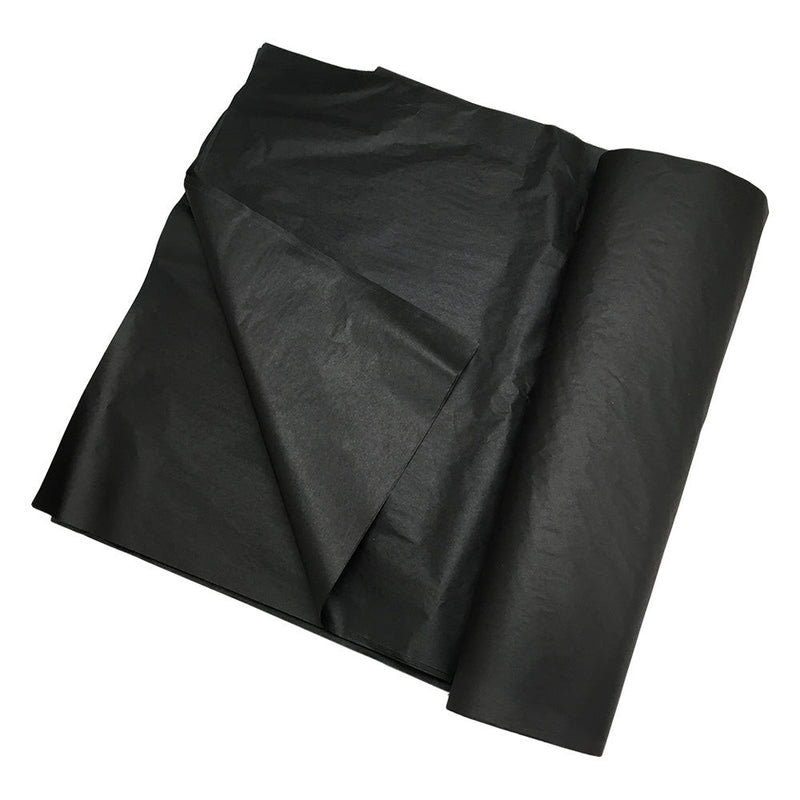 20 Pc 20" x 30"  BLACK Tissue Paper Gift Wrapping Packing Fill Cushioning Tissues