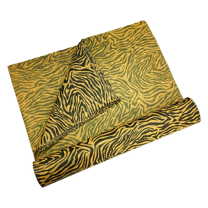 20 Pc 20'' x 30'' TIGER SKIN Animal Pattern Print Tissue Paper Gift Wrapping Tissues