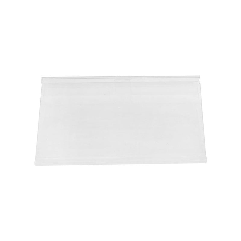 20 Pc 3'' x 1-1-2'' Clear Plastic Wire Shelving Label Holder With Sleeve Display Holder