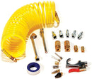 20 pc Air Service Accessories Blow Gun Air Tool Kit Inflation Needle Nozzle