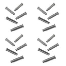 20 Pc Stainless Steel T316 7-16'' Invisible Streamline Receiver Cable rail 1-4''