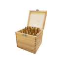 20 pcs 4 & 2 Flute HSS Coated End Mill Set 3/16"-3/4"