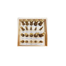 20 pcs 4 & 2 Flute HSS Coated End Mill Set 3/16"-3/4"