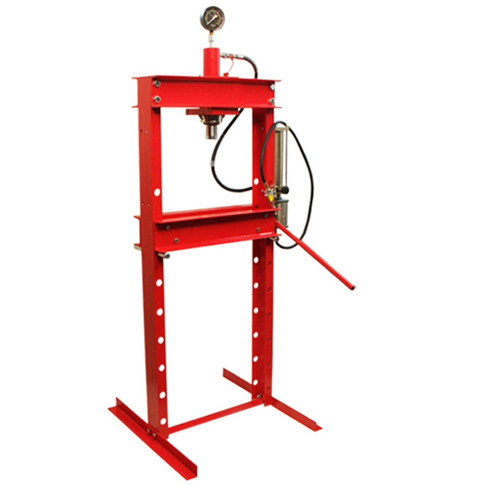 20 Ton Air Floor Hydraulic Shop Press 1 Year  Warranty