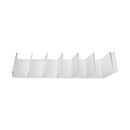 20'' x 4'' Slatwall Lucite Clear Acrylic Clutch Display Fixture