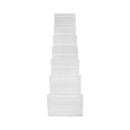 20'' x 4'' Slatwall Lucite Clear Acrylic Clutch Display Fixture