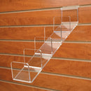 20'' x 4'' Slatwall Lucite Clear Acrylic Clutch Display Fixture