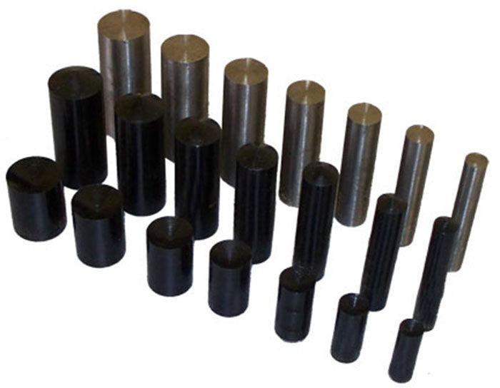 21 PC Disc Cutter Convex Concave Puncher Cutter 1-4" to 5-8"