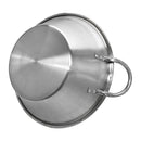 22"W x 7-1/2'' Depth Carnitas Cazo Stainless Steel Caso Pot Pan Wok Gas Stove Burner