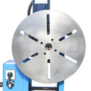 110V Welding Positioner Turntable Table, 0–135° Tilt with Foot Pedal, 220–480 lbs Load Capacity, Heavy Duty Welder Rotary Table for Welding and Fabrication