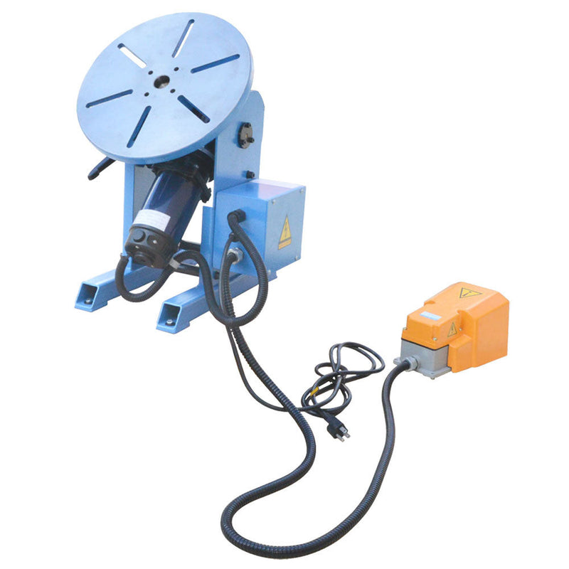 220-480 LBS Welding Positioner Positioning Rotary Turn Table Tilt 0-135 Welder 110 Volt