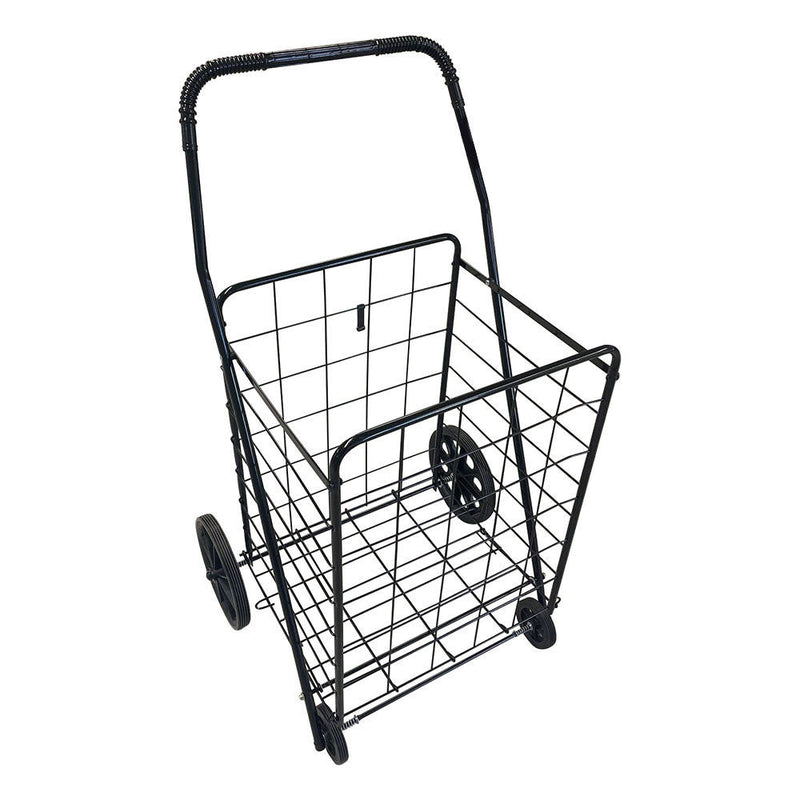 23'' x 16'' x 40-1/2'' Large Foldable Single Basket Grocery Shopping Cart Trolley
