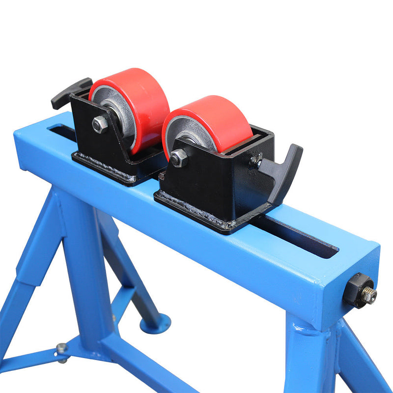 24" Height 1/2"-36" Tube Pipe Roller Support Stand Welding Positioner 1,100 LBS Cap