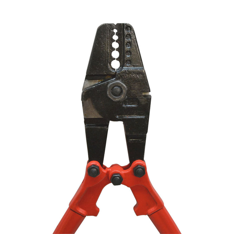 24'' Hand Swager COMBO Crimper Crimping Tool Swage up to 3/16" Cable Cutter 2 in 1