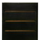 24'' x 24'' x 54'' Black Slatwall Tower Unit Retail Store Display Fixture