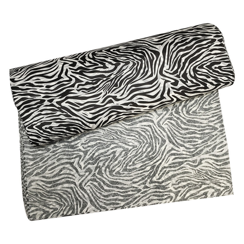 240 Pc 20'' x 30'' ZEBRA SKIN Animal Pattern Print Tissue Paper Gift Wrapping Tissues