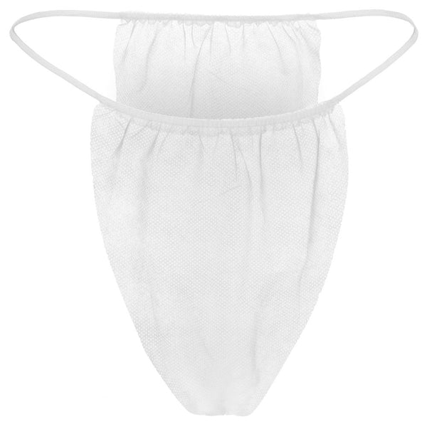 25 Pc Disposable Bikini Panties Spa Disposable Underwear for Dressing Room, Spa Wax Thong