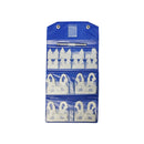 25 PC Fraction Radius Gage Set 1-64 - 1-2" Machinist Tool Inspection Gauge