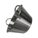 25''W x 13''H Carnitas Cazo Stainless Steel Caso Pot Pan Wok Gas Stove