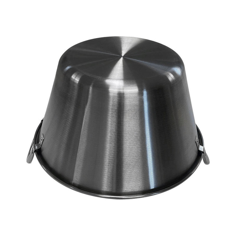 25''W x 13''H Carnitas Cazo Stainless Steel Caso Pot Pan Wok Gas Stove