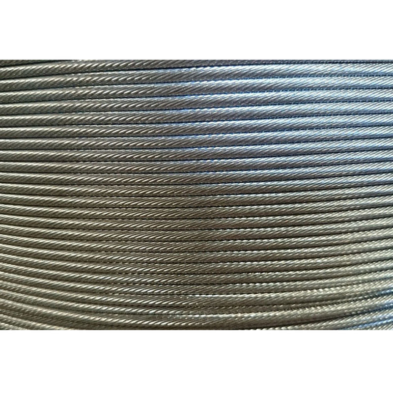 3/16" - 250 Ft - 1x19 Construction SS 316 STAINLESS STEEL 3/16" 1x19 Cable Rail Railing Wire Rope