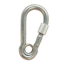 250 LB Cap 5 PC 1/4" Marine Stainless Steel Spring Snap Hook w- Eyelet & Screw