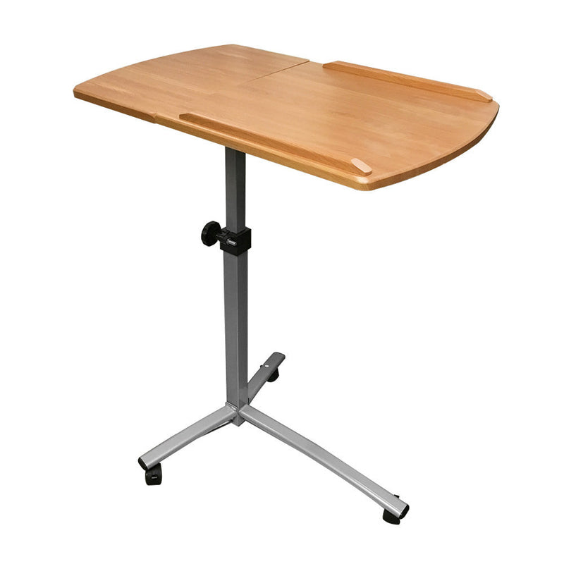 26-40'' Adjustable Angle & Height Rolling Laptop Desk Cart Hospital Table Stand