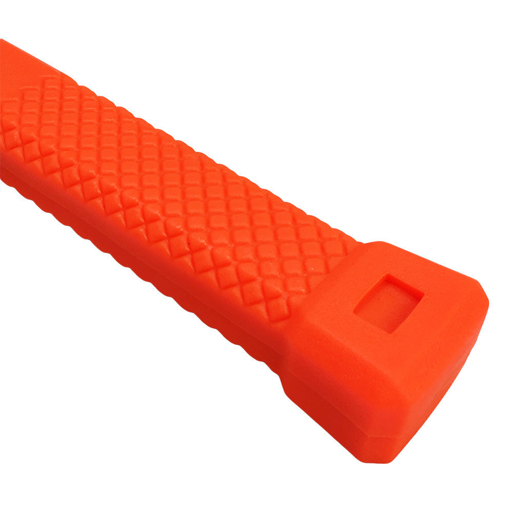Dead Blow Rubber Mallet Hammer – Non-Marring, Non-Sparking Soft Face (2-1/2" x 2-1/4") Orange Dead Blow Hammer with Comfortable Grip for Workshop, Automotive & DIY
