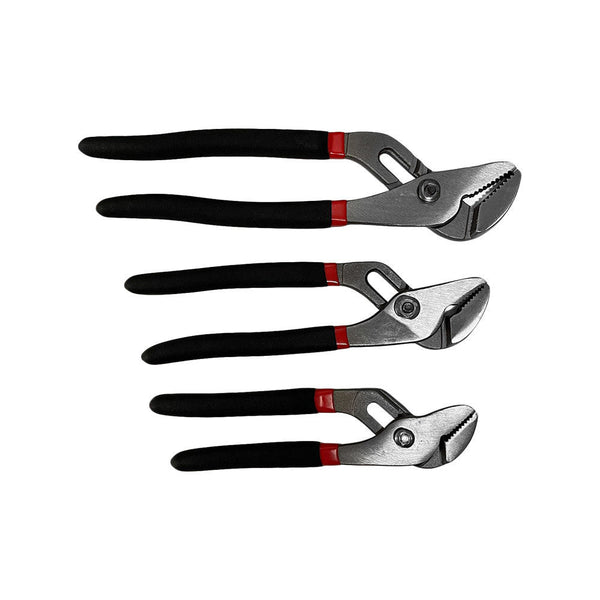 3 Pc 10'' 8'' 6'' Groove Joint Pliers