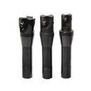 3 PC 90 Degree R8 Shank Indexable End Mill Set Set 1.0", 1-1/4", 1-1/2"