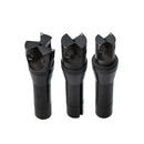 3 PC 90 Degree R8 Shank Indexable End Mill Set Set 1.0", 1-1/4", 1-1/2"