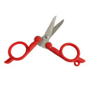 3 Pc Assorted Scissors Set Kitchen Scissors Mini Foldable Scissors